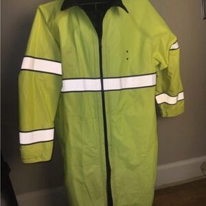 Blauer High-Visibility Lime/Black Safety Jacket